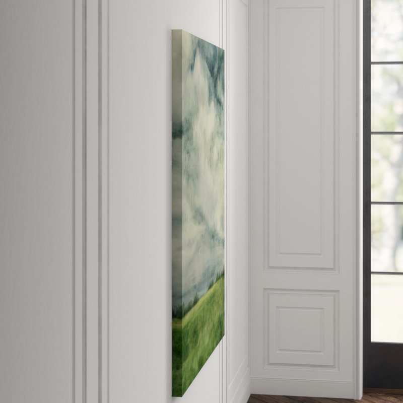 Blurred Painting by D’Alessandro Léon, Image Brush Gel, 52" H x 40" W