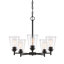 Lustre classique / traditionnel à 5 lumières avec abat-jour-1391186659