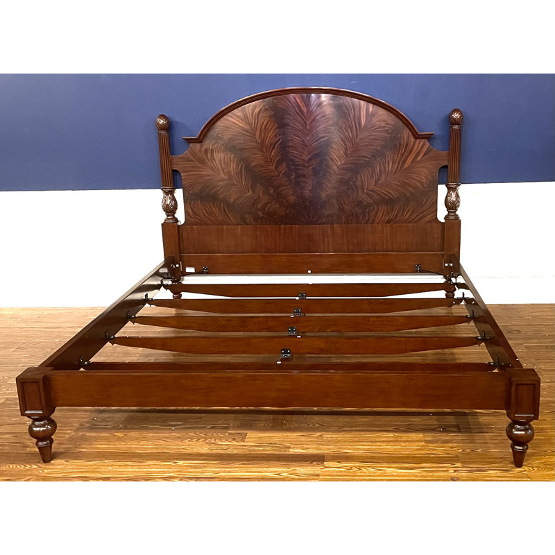Low Post Mahogany Bed , King