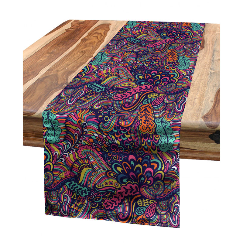 Psychedelic Table Runner