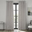 Oneridge Room Darkening Faux Linen Single Curtain Panel-806733072-907742787