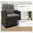 4-Piece All Weather Wicker Outdoor Patio Conversation Set With Gray Cushions And Accacia Wood Table