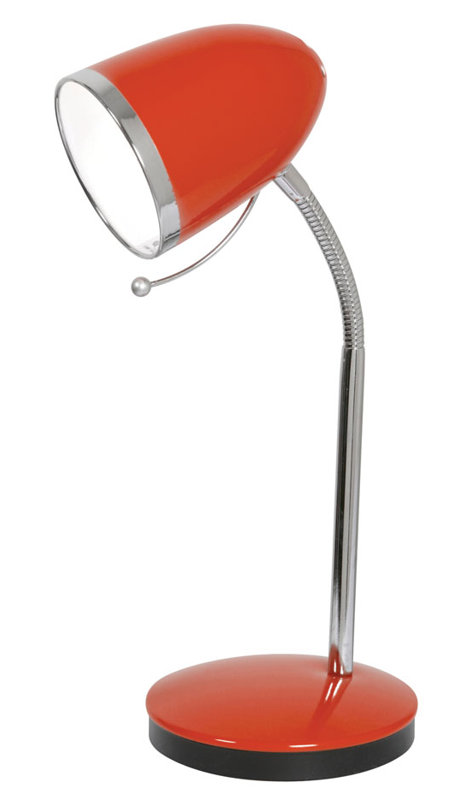 Reidar Metal Desk Lamp, Orange