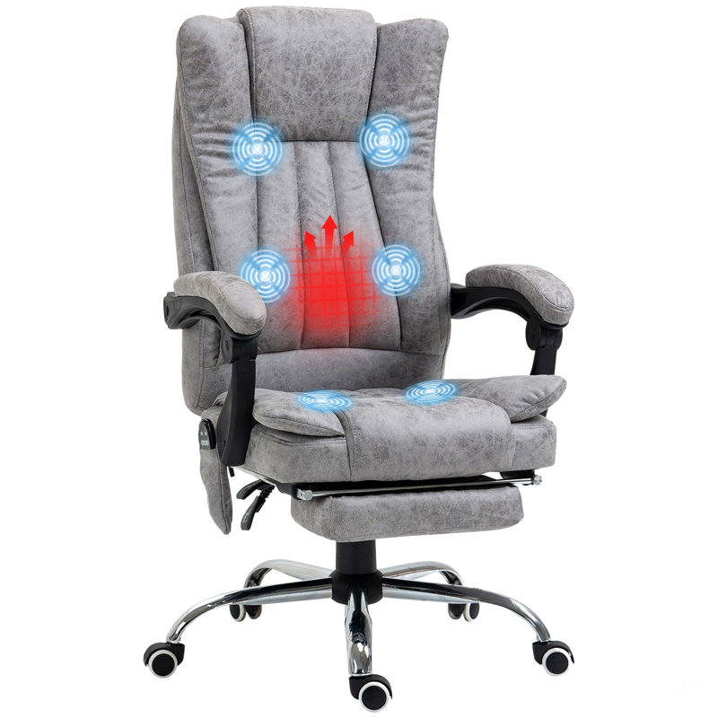 Fauteuil de bureau inclinable à dossier haut Vinsetto