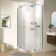 36'' W 72'' H Framed Neo-angle Reversible Shower Enclosure