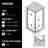Meridian 34" W x 34" D x 76" H Hinged Framed Shower Enclosure with 3/8  Clear Glass