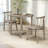 36 Inch Wood Dining Table For 2-4 People With Wing-shaped Pedestal-1875249361