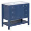 Meuble-lavabo 36 po avec lavabo, 1 armoire et 3 tiroirs