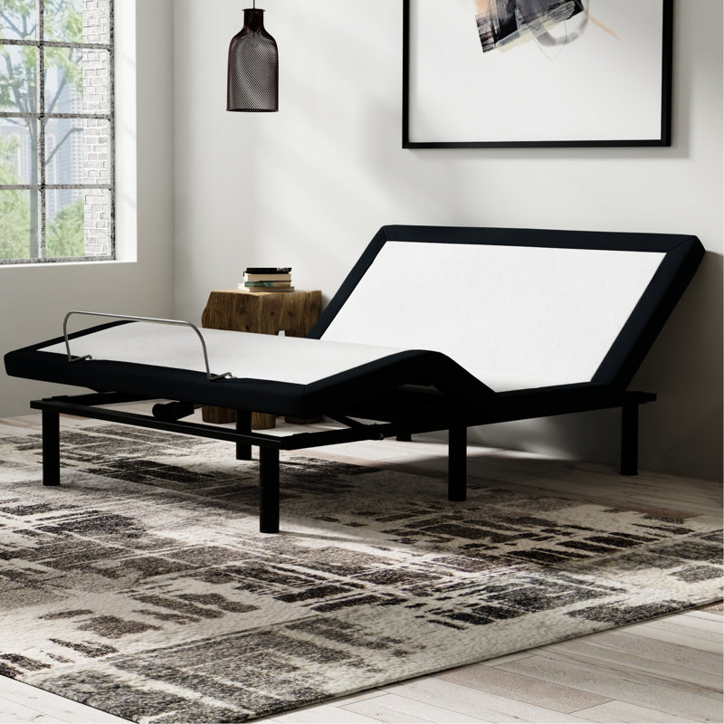 Adjustable Queen Bed Base With Massage, , And Underbed Led Featuring Massages, Night Glow