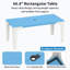  Table rectangulaire d'extérieur pour 6 personnes