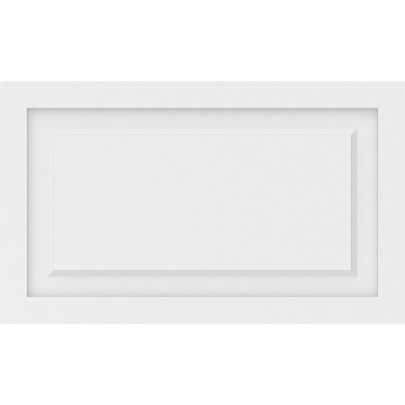 Harrison Raised Decorative Wall Panel, 18"H x 30"W x 0.63"D