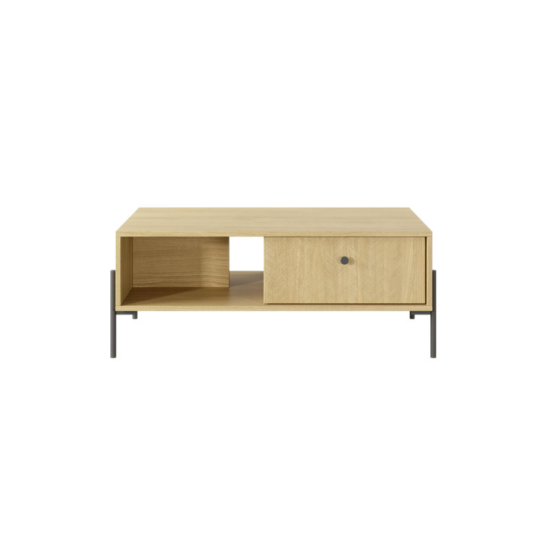 Lunnete Four Leg Coffee Table with Storage