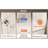 56 - 60" Wide Shower Door High, 6 Mm Thick Tempered Glass, Shatter Barrier Layer, Corrosion Stainless Steel Stick, Brushed Nickel Shine Large Wheels For Silent Glide Film, Rod, Glow Smooth Travel
