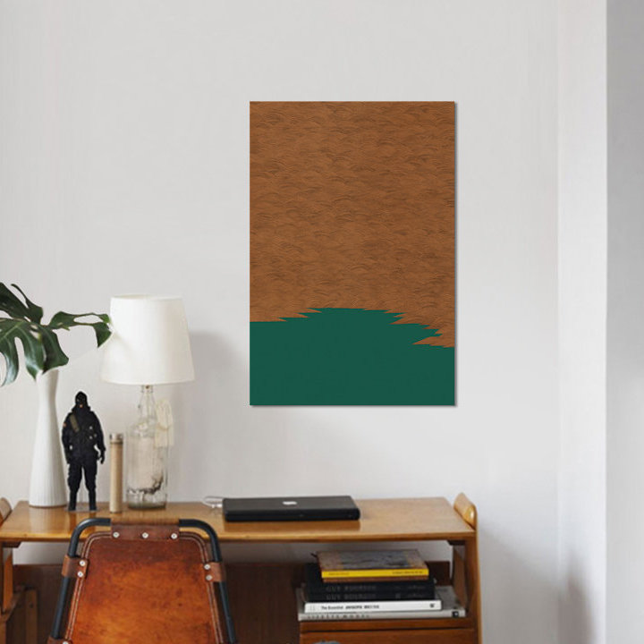 « abstract », impression sur toile, H 18 po x l 12 po x P 1,5 po, Pas de tapis, Toile tendue