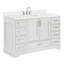 Meuble-lavabo simple avec plateau Abshire 55-93359359