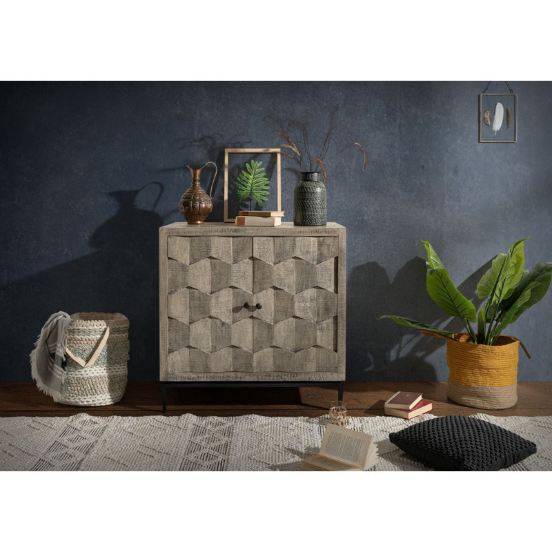 Solid Wood 86cm W Chest of Drawers