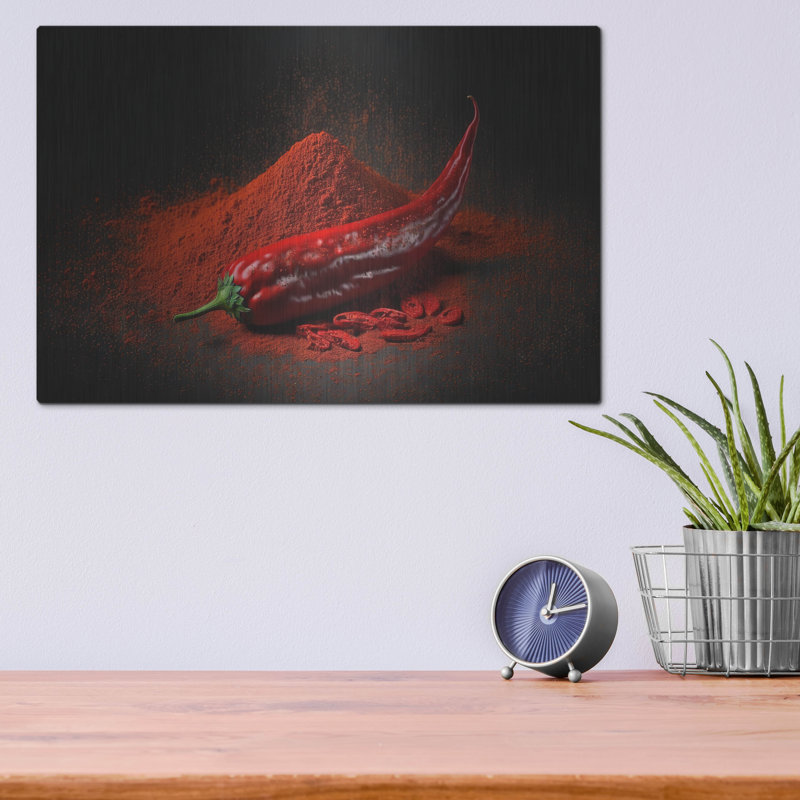 «So Spice» par Luxe Metal Portfolio, H 12 po x l 16 po