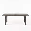 Table de salle à manger d'extérieur extensible en bois d'acacia (table incluse seulement)
