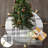 Plaid Cotton Tree Skirt-90722088
