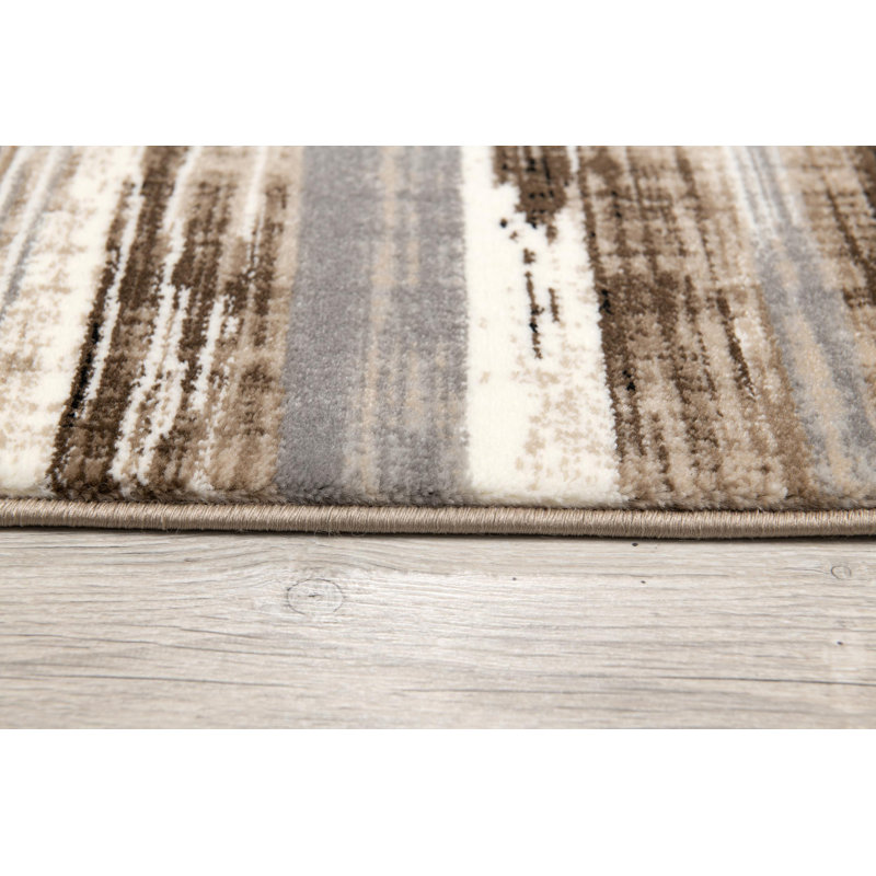Barrville Abstract Indoor Rug, Runner 2'3" x 15'