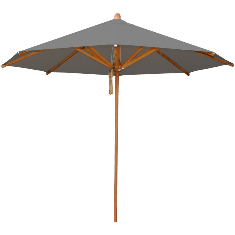 Parasol de marché 8,5 pi Pursley, Gris mat, 102" W x 102" D