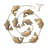 Laven Metal Animals Rain Chain