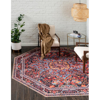Tapis oriental bourgogne Gamero