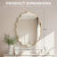 Miroir mural ovale en métal-2136866167-2136866165