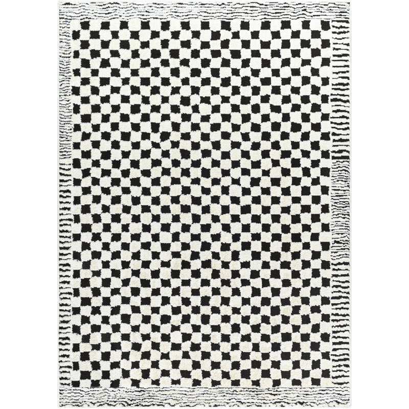 Freud Checkered Area Rug, Rectangle 200 x 275cm