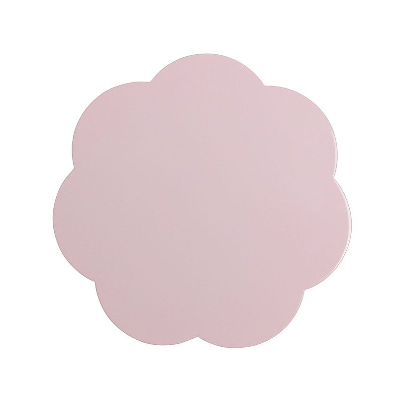 Laquer Novelty Placemat, 10.24" x 10.24", Pale Pink