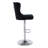 Swivel Upholstered Adjustable Counter Stool With Tufted Backs Set of 4-120959109-120959110