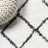 Schlesinger Moroccan Style Diamond Shag White/Gray Rug-24631209