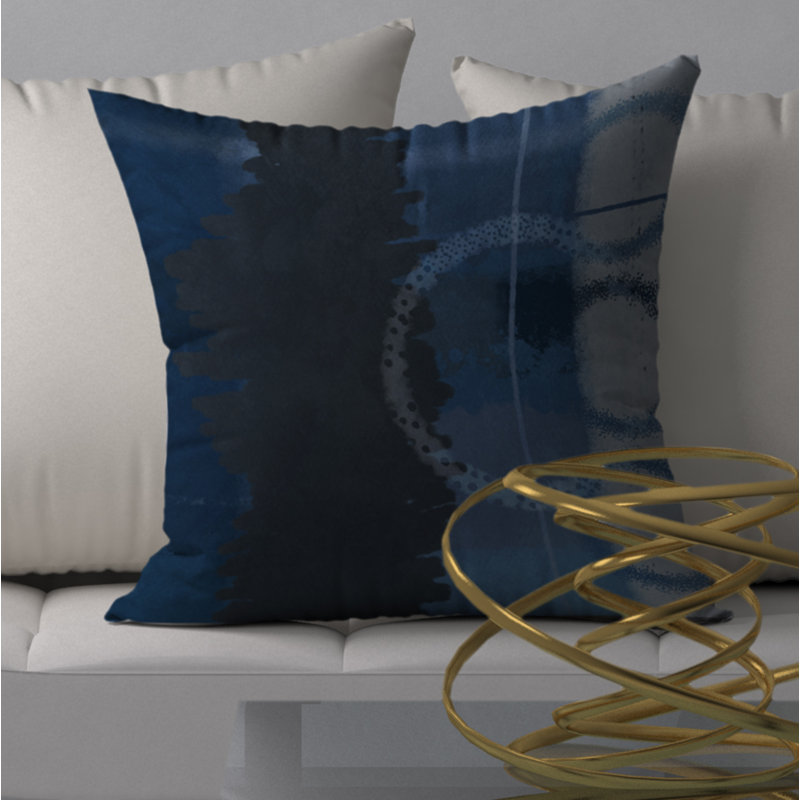 Housse de coussin décorative carrée palatial bits, H 24 po x l 24 po