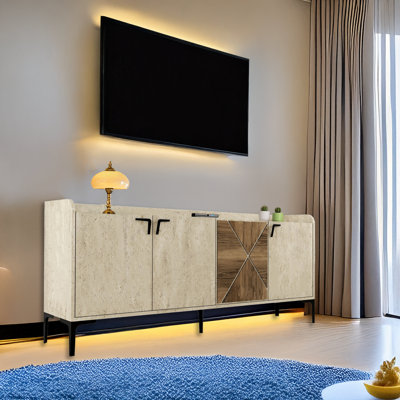 Console de 71 po de largeur