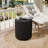 2-in-1 Black Patio Umbrella Base & Side Table - Heavy-Duty Fillable Stand for 1.5" Poles-1478698824-1488042796