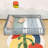 Queen Wooden Floor Bed With Guardrails And Slats-1382397983