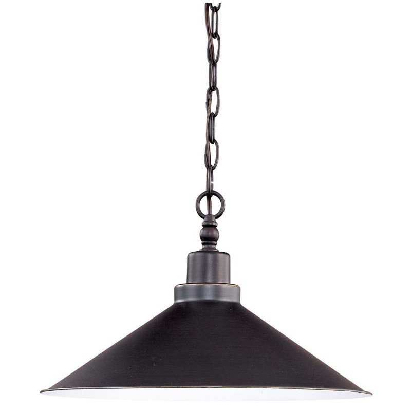Luminaire suspendu conique 1 lumière