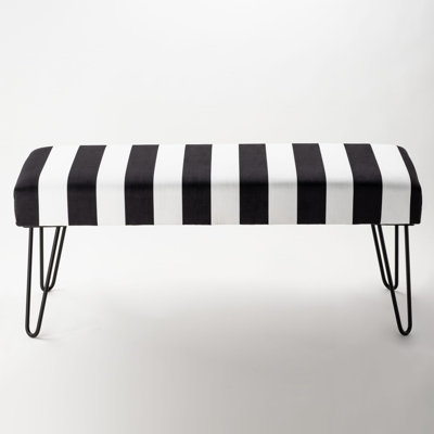 Eulan Velvet Upholstered Bench