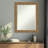 Filigree Half-Inch-Bevel Framed Wall Mirror-120279199