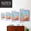 Sunny Saguaro II, reproduction encadrée - bois massif-112350762-112350764