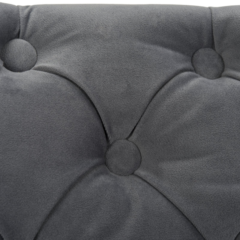 Chaise de travail Barron, Gris