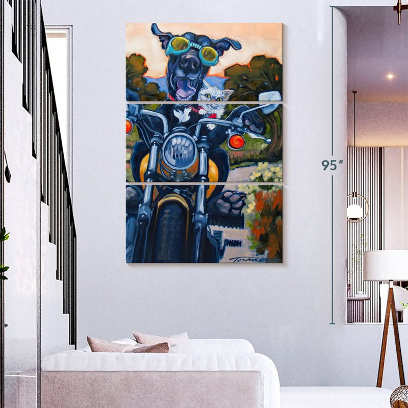 Ketti Under An Orange Sky, 74" H x 48" W