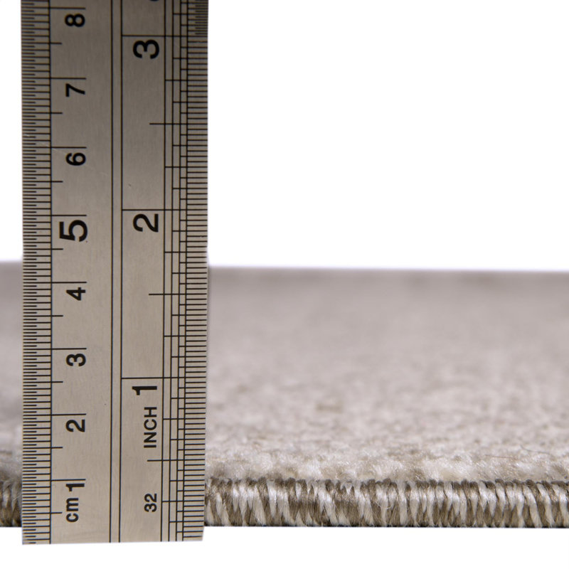 Tapis gris Croslin, Rectangle 2 pi 2 po x 3 pi 1 po