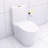 Contemporary Bathroom Toilet With Ultra-Quiet Flush And Soft-Close Seat Elongated Efficient Dual Long-Lasting Construction-124251552