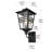 Macon Outdoor Wall sconce in Black-327434851