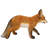 Baby Red Fox Statue