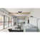 54" Aya 2 - Blade LED Smart Standard Ceiling Fan with Wall Control and Light Kit Included