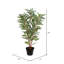 Arbre à feuillage artificiel en pot