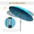 Aarun 279cm Tilt Beach Parasol-55967170