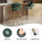 Kristyn Upholstered Counter Stool with Metal Frame-1947774180